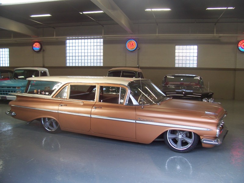 Web Wagons: 1959 Chevrolet Bel Air Parkwood custom